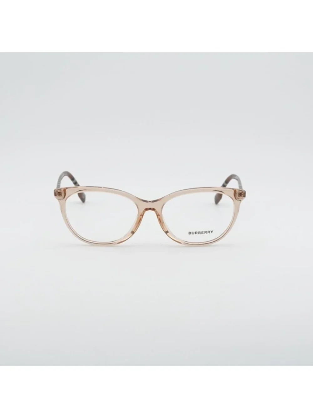 Burberry BE2389 4088 Eyeglasses Peach / Check 54mm Cat Eye Frame